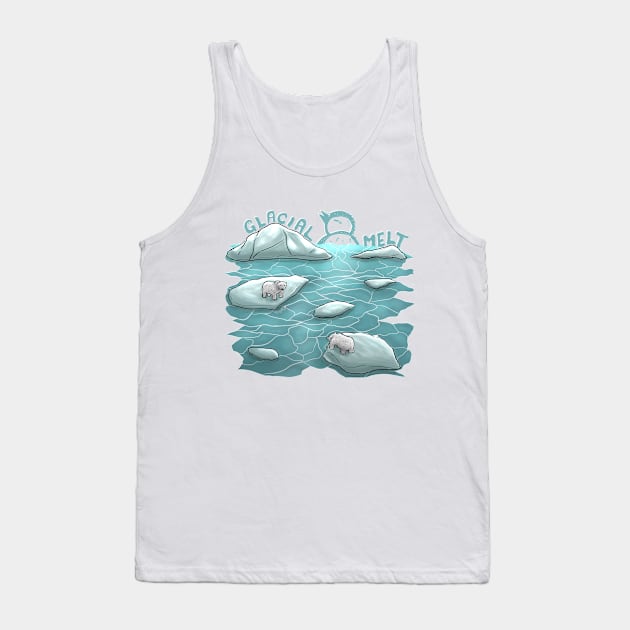 Glacial Melt Tank Top by Udit